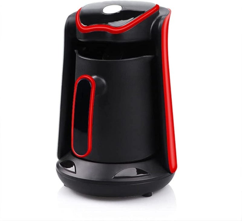 Turkish Coffee Expresso Maker Machine Cordless Electric Coffee Maker For Office Home CafÃ© Portable Travel Kettle For Easy Coffee Making Maker Coffee Pot Cafe Machine - Red
